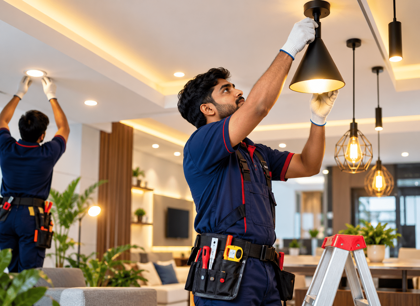 Lighting installation service