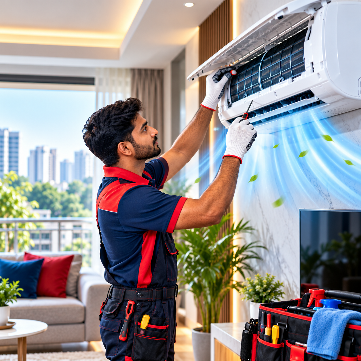 Air conditioner installation and service